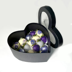 "Lilac Blush" Belgian Chocolate Covered Strawberries