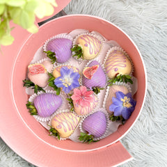 "Flora" Belgian Chocolate Covered Strawberries