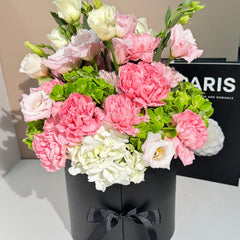 Belgian Chocolate Covered Strawberries and Flower Arrangement