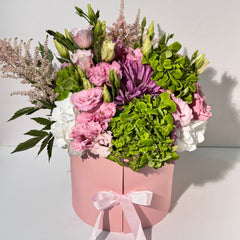 'Enchanted" Belgian Chocolate Covered Strawberries and Flower Arrangement