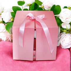"Sweet Love" Premium Gift Box with Chocolate-Covered Strawberries & Roses