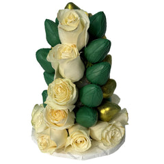 "Emerald" Belgian Chocolate Covered Strawberry Tower