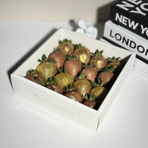 "Goldie" Belgian Chocolate Covered Strawberries
