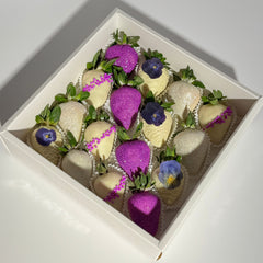 "Luscious" Belgian Chocolate Covered Strawberries