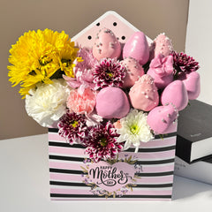 'Beloved" Belgian Chocolate Covered Strawberries