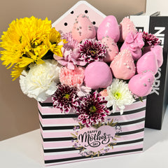 'Beloved" Belgian Chocolate Covered Strawberries