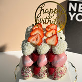 Chocolate Covered Strawberry Cake