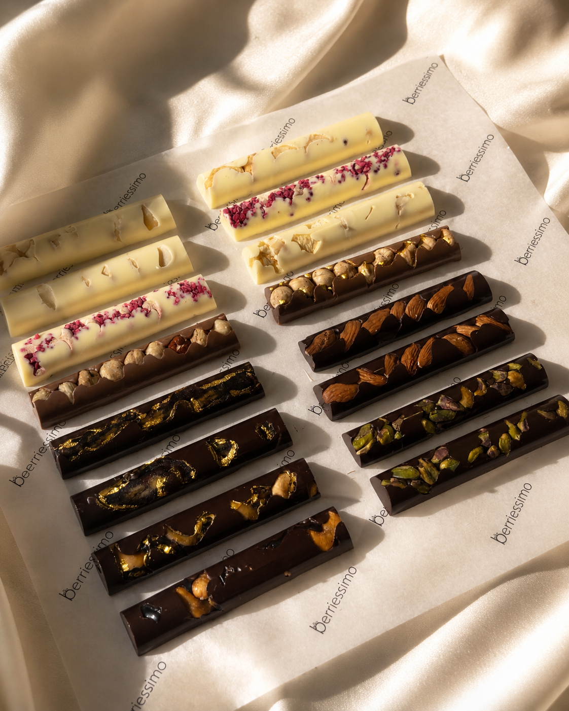Luxury Artisan Chocolate Baton Collection
