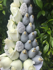 "Enchanted" Belgian Chocolate Covered Strawberry Tower