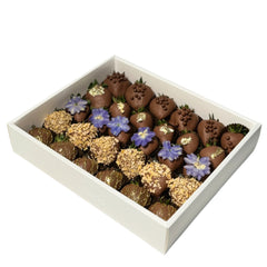 "DreamLand" Milk Chocolate Covered Strawberries