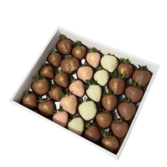 "Elegance" Premium Belgian Chocolate Covered Strawberries