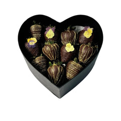 "Dark Love" Belgian Dark Chocolate Covered Strawberries