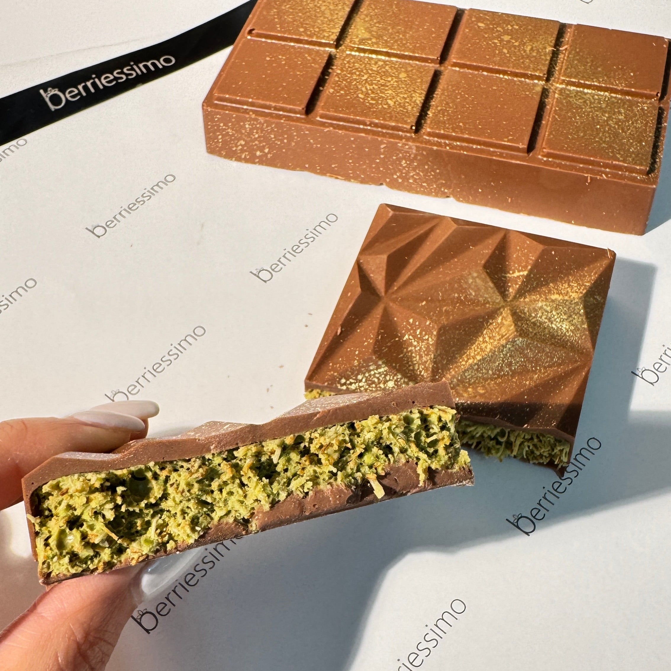 Viral Dubai Knafeh Pistachio Chocolate Bars | Luxury Dessert Gift