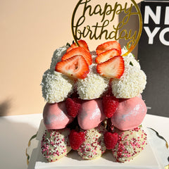Chocolate Covered Strawberry Cake