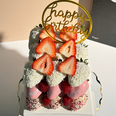 Chocolate Covered Strawberry Cake